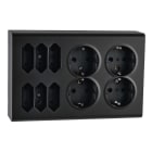 SG ARMATUREN - Pistorasia Install - 4S+6E/16A/IP21 PPJ 0X MUS