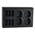 SG ARMATUREN - Pistorasia Install - 4S+6E/16A/IP21 PPJ 0X MUS