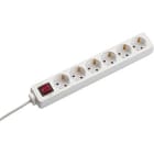 BACHMANN - Jatkojohto 1-vaihe - SELLY Jatkojohto 6 x pr.kytk.