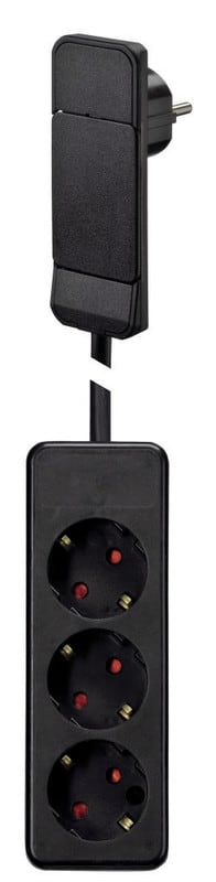 BACHMANN - Jatkojohto 1-vaihe - SMART PLUG jatkojohto 3 x pr