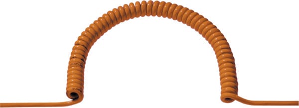 BACHMANN - Liitäntäjohto - PUR Spiraali oranssi 3x1,5mm2