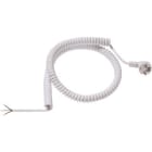 BACHMANN - Liitäntäjohto - PVC Spiraali VALK. 3x 1,5mm