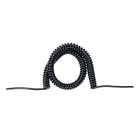 BACHMANN - Liitäntäjohto - PUR Spiraali MUSTA 3x1.5mm2