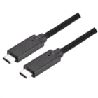 BACHMANN - Liitäntäjohto - USB-C-USB C-liitäntäkaapeli 1m