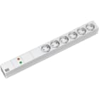 BACHMANN - Jatkopistorasia - 19 PDU Basic 1U, 6 x pr+ylij.