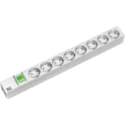 BACHMANN - Jatkopistorasia - 19 PDU Basic 1U, 8 x pr+kytk.