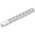 BACHMANN - Jatkopistorasia - 19 PDU Basic 1U, 8 x pr.