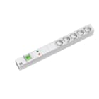 BACHMANN - Jatkopistorasia - 19 PDU >1U, 5xpr+ ylij.+kytk.