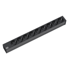 BACHMANN - Jatkopistorasia - 19 PDU 9 x pr musta