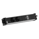 BACHMANN - Pistorasia - STEP ALU 2 x pr + USB C/C 100W