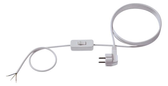 BACHMANN - Liitosjohto - Liitosj. 2m kytkin + pistoke