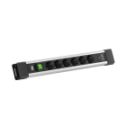 BACHMANN - Jatkopistorasia - CONNECTUS 6pr + USB C/C HAR