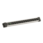 BACHMANN - Jatkopistorasia - CONNECTUS 12 pr + kytkin HAR