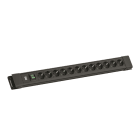 BACHMANN - Jatkopistorasia - CONNECTUS 12 pr + kytkin MUS