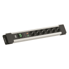 BACHMANN - Jatkopistorasia - CONNECTUS 6 x pr.kytk.+ylij.s.