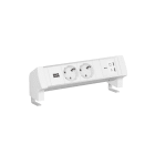 BACHMANN - Pistorasia + USB - DESK STYLE 2 x pr + USB C/C 45