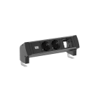 BACHMANN - Pistorasia + USB - DESK STYLE 2 x pr + tyhj. CM