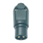 SCHNEIDER ELECTRIC - Suojajännitepistotulppa - Pistotulppa 24V AC IP34 mus