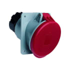 AMPHENOL TUCHEL INDUSTRIAL - Kojepistorasia Tough & Safe - 463RAU6, 6h, 63A, IP44, 3P+N+E