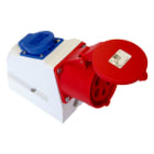 PCE - Kombirasia COMBO - KR 16A 5nap 400V 6H IP44 +suko