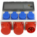 PCE - Pistorasiakeskus HORN - 16A IP44 16/16+4SUKO