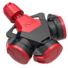 PCE - Jatkopistorasia - SUKOJPR 16A 3-OS 250V IP44 JL