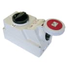 PCE - Pistorasia+kytkin - PPRk 16A 400V 5N 6H IP67 K4NAP