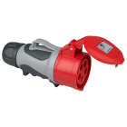 PCE - Jatkopistorasia GRIP TT - 2153-6TT 16A 5N 400V 6H IP44