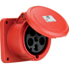 PCE - Kojepistorasia POWER TWIST - 3352-6 63A 5P 400V IP44