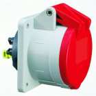 BALS - Pistorasia,uppo-suora 70x70mm - 13895 3PNE 16A-6H 400V IP44,QC