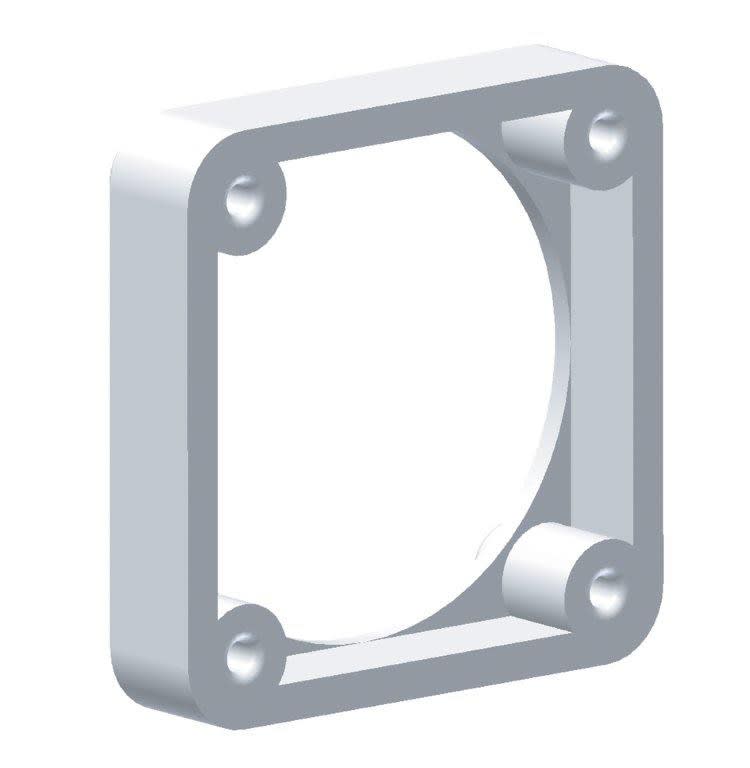 BALS - Asennuskehys pistorasialle - 187 AS.KEHYS R.VÄLI 60x60mm
