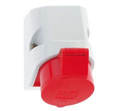 BALS - Seinäpistorasia,pinta - 115 3PE 16A-6h 400 V IP44