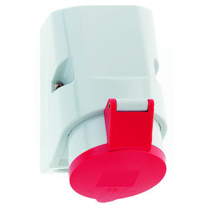 BALS - Seinäpistorasia,pinta - 1118 3PE 32A-6h 400V IP44