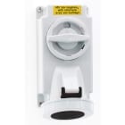 BALS - Seinäpistorasia, kytkimellä - 1603 3PE 16A-7h 500V IP67