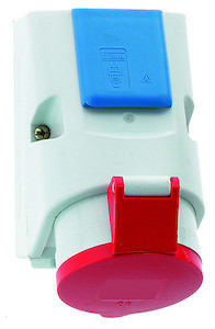 BALS - Seinäpistorasia,kombi - 1010 3PNE 16A 400V+230V IP44