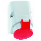 BALS - Seinäpistorasia,pinta 7-nap - 11481 6PNE 16A-6H 400V IP44