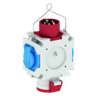 BALS - Haarotin, 16A-400/400-230V - 54580 5x16A/ulospr5x16A+2xsuko