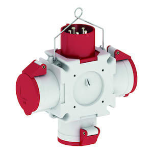 BALS - Haarotin 32A/ulos 3kpl 5-n 32A - 54567 32A/400V ulos 3kpl 5x32A