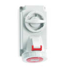 BALS - Seinäpistor.kytkimellä+apukosk - 16143 3PNE 16A-6H 400V IP67+1S