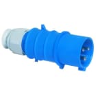 BALS - Pistotulppa TE-Plus+Multi-Grip - 21690 2PE 32A-6H 230V IP44, QC