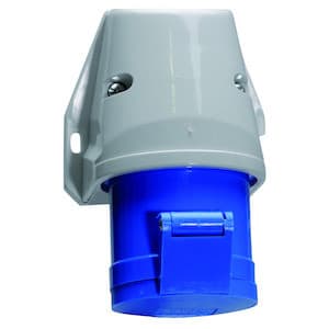 BALS - Seinäpistorasia,pinta - 11895 2PE 16A-6H 230V IP44, QC