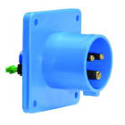 BALS - Kojevastake, uppo suora - 28111 2PE 16A-6H 230V IP44