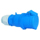 BALS - Jatkopistorasia - 3138 2PE 32A-6H 230V IP44, QC