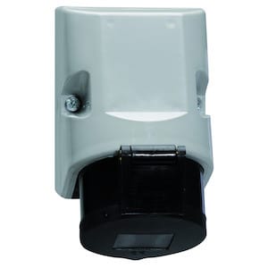 BALS - Seinäpistorasia,pinta,ketju. - 11911 3PE 16A-7H 500V IP44, QC