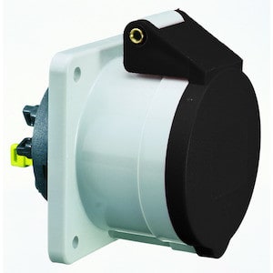 BALS - Pistorasia,uppo-suora 75x75mm - 13711 3PE 32A-7H 500V IP44, QC