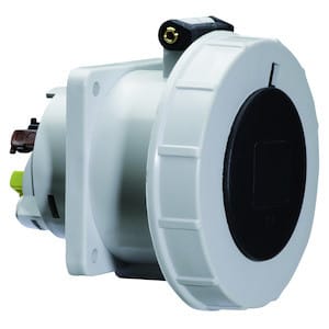BALS - Pistorasia,uppo-suora 75x75mm - 13757 3PE 32A-7H 500V IP67, QC