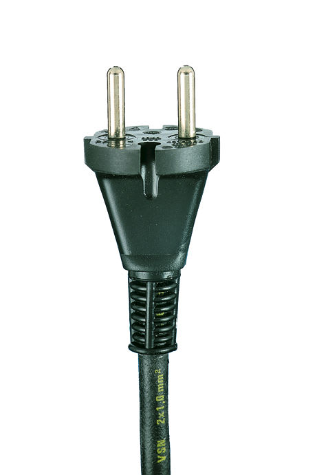 REIMAX ELECTRONICS - Liitosjohto 0-luokan pistotulp - H07RN-F(VSB)2x1,0N 10m