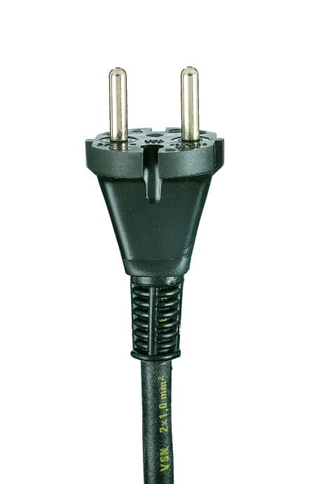 REIMAX ELECTRONICS - Liitosjohto 0-luokan pistotulp - H07RN-F(VSB)2x1,0N 10m