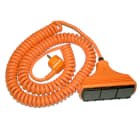 REIMAX ELECTRONICS - Spiraalijatkojohto 3-os - H07BQ-F(PUR)3x1,5S 5m IP44