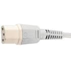 REIMAX ELECTRONICS - Liitosjohto kulmaschuko-C13 - H05VV-F(MSK)3x1,0S 2,5m